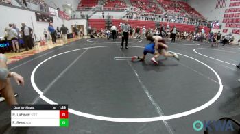 106 lbs Quarterfinal - Rooney LaFever, Standfast vs Ethan Bess, Ada Youth Wrestling