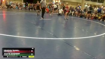 85 lbs Round 1 (8 Team) - Graedon Trudell, Team Arkansas vs Scottie Bogenrief, Alabama Elite Black