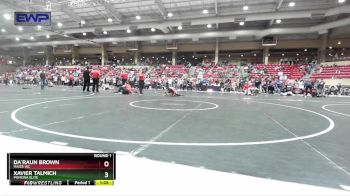 80 lbs Round 1 - Xavier Talmich, Pomona Elite vs Da`raun Brown, Maize WC
