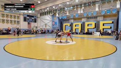 106 lbs Cons. Round 1 - Reginald Ferdinand, Laurel H S vs Tony Colon, Conrad School Of Science