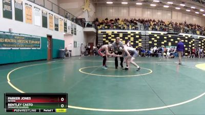 157 lbs Cons. Round 1 - Bentley Casto, SPRINGFIELD(Akron) vs Parker Jones, REVERE