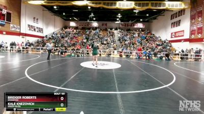 157 lbs Quarterfinal - Kale Knezovich, Green River vs Bridger Roberts, Evanston