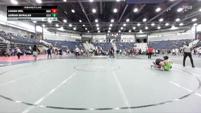 133 lbs Semifinal - Logan Heil, Campbell University vs Adrian Morales, Life NCWA