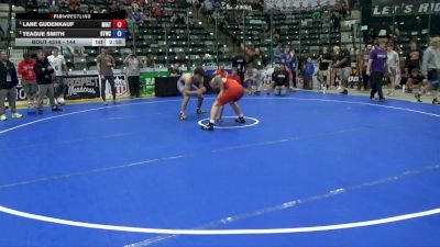 157 lbs Semis - Lane Gudenkauf, Mission Athletics vs Teague Smith, BTWC