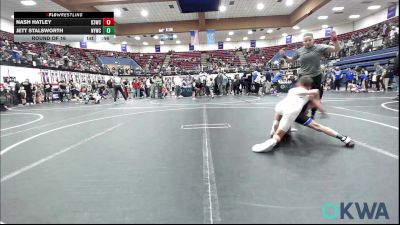 76 lbs Round Of 16 - Nash Hatley, D3 Wrestling Cluib vs Jett Stalsworth, Newcastle Youth Wrestling