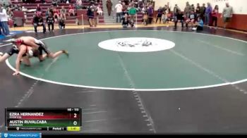 113 lbs Quarterfinal - Austin Ruvalcaba, Kemmerer vs Ezra Hernandez, Riverton