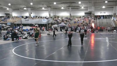 AA 150 lbs Semifinal - Kellen Sanders, Cleveland High School vs Andrew Sanders, Gallatin High School