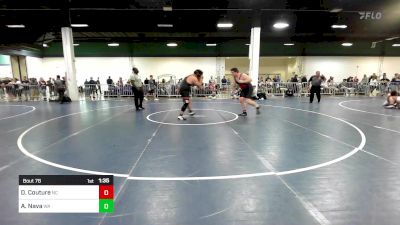 285 lbs Round Of 64 - Damien Couture, NC vs Anthony Nava, WA