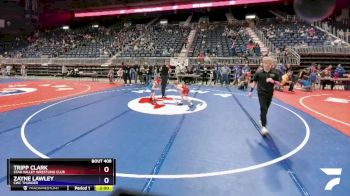 56 lbs Semifinal - Tripp Clark, Star Valley Wrestling Club vs Zayne Lawley, CWC Thunder