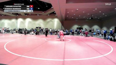 120 lbs Cons. Round 4 - Abramm Schaffer, Pennsylvania vs Dominick Morrison, Pennsylvania