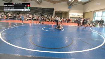 85 lbs Rr Rnd 3 - Sam Forman, Team Tugman - MSC vs Michael Vasi, Taylor Hammers - MSC