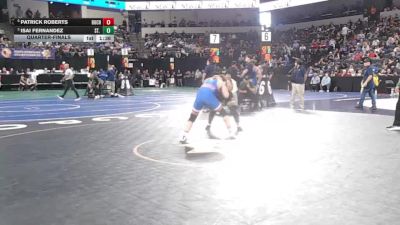 175 lbs Quarterfinal - Patrick Roberts, Buchanan (CS) vs Isai Fernandez, St. John Bosco (SS)