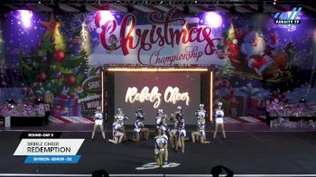 Rebelz Cheer - Redemption [2023 L4 Senior - D2 Day 2] 2023 Spirit Celebration Christmas Grand Nationals