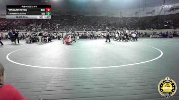 B6A-175 lbs Semifinal - Daegan Reyes, Mustang vs James Elliott, Bixby
