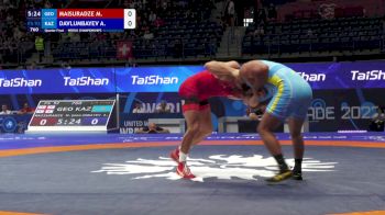 92 kg 1/4 Final - Miriani Maisuradze, Georgia vs Adilet Davlumbayev, Kazakhstan