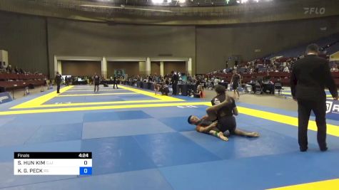 STEVE HUN KIM vs KYLE G. PECK 2024 Pan IBJJF Jiu-Jitsu No-Gi Championship
