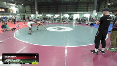 150 lbs Placement (4 Team) - Lorenzo Alston, RALEIGH AREA WRESTLING vs Dylan Pepin, COMBAT ATHLETICS