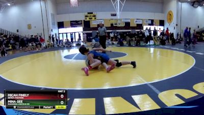 125 lbs Cons. Semi - Micah Finely, Berea-Midpark vs Mina Gee, Gahanna Lincoln HS