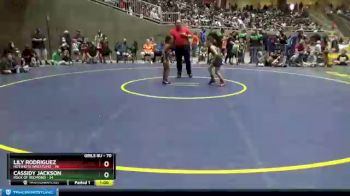 70 lbs Quarterfinal - Cassidy Jackson, Rock Of Redmond vs Lily Rodriguez, Hotshots Wrestling