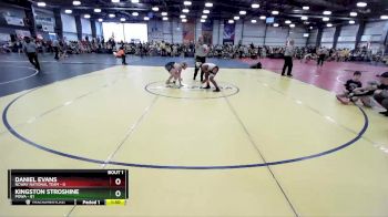 110 lbs Rd# 1 9:00am Friday - Kingston Stroshine, POWA vs Daniel Evans, NCWAY National Team