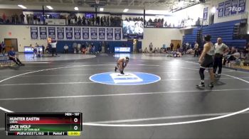 197 lbs Champ. Round 1 - Hunter Eastin, Loras vs Jace Wolf, University Of Dubuque