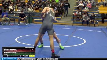 125 lbs Quarterfinal - Hunter Sparks, Eastern Oregon University (Ore.) vs Landon Smith, Embry-Riddle Aeronautical University (Ariz.)