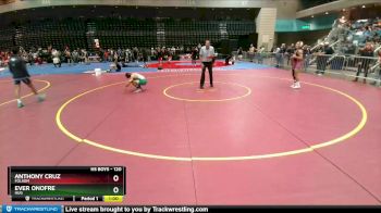 120 lbs Cons. Round 1 - Anthony Cruz, Folsom vs Ever Onofre, Hug