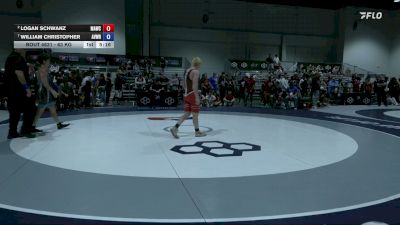 63 kg 3rd Place Match - Logan Schwanz, Maverick WC vs William Christopher, Aviators Wrestling