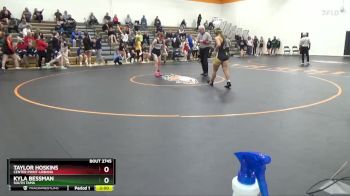 135-138 lbs Round 3 - Kyla Bessman, South Tama vs Taylor Hoskins, Center Point-Urbana