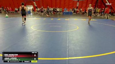 113 lbs Round 1 (6 Team) - Ashr Ludwig, White Bear Lake Bears vs Eric Hoselton, Thunderbird WC