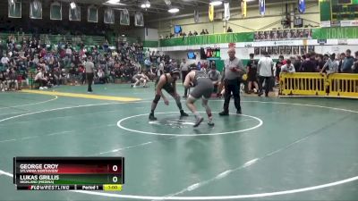 175 lbs Cons. Round 4 - Lukas Grillis, Highland (medina) vs George Croy, Sylvania Northview