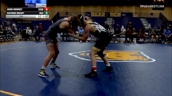 133 lbs Hayden Brady, Northern Colorado vs John Kenney, Fort Hays Tech Northwest