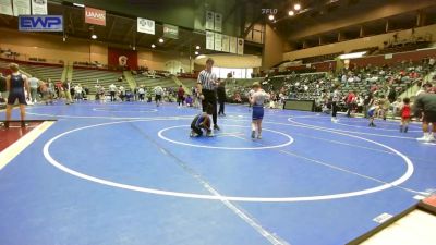 70 lbs Rr Rnd 2 - Camille Fortier, Conway Wrestling Club vs Semira Sumler, Mighty Bluebirds Wrestling