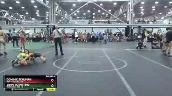64 lbs Round 4 (6 Team) - Dominic Schuman, Mat Assassins vs John Tarantino, Warhawks Red