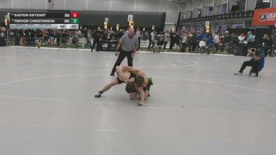 138 lbs Cons. Semis - Trevor Christenson, Bobcat Wrestling Club vs Easton Enyeart, Sebolt Wrestling Academy