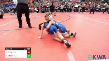43 lbs Round Of 16 - Luke Stoner, Team Guthrie Wrestling vs Haxen Gibson, Wolfpak Wrestling