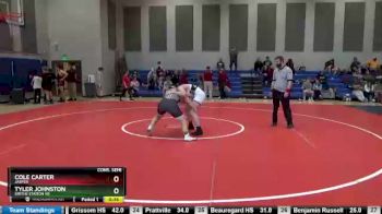 195 lbs Cons. Semi - Tyler Johnston, Smiths Station Hs vs Cole Carter, Jasper