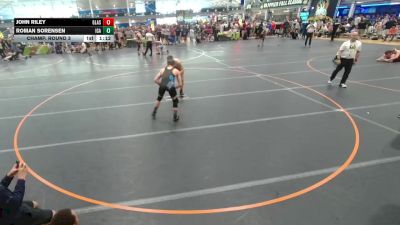 144 lbs Champ. Round 3 - Roman Sorensen, Interior Grappling Academy vs John Riley, Unattached