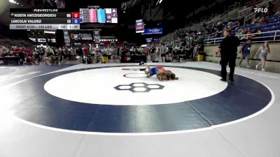 106 lbs Cons. Sub-quarters - Kosta Hatzigeorgiou, MO vs Lincoln Valdez, CO