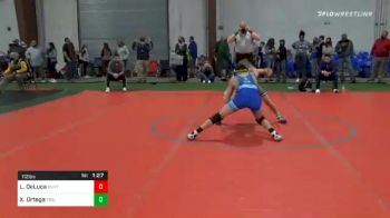 112 lbs Quarterfinal - Leo DeLuca, Buxton vs Xavier Ortega, Triumph