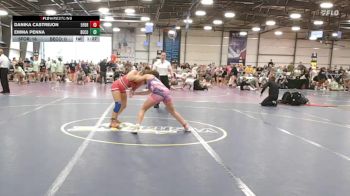 120 lbs Rr Rnd 1 - Danika Castrejon, 5forty Lady Brawlers vs Emma Penna, Become The Bull