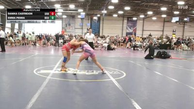 120 lbs Rr Rnd 1 - Danika Castrejon, 5forty Lady Brawlers vs Emma Penna, Become The Bull