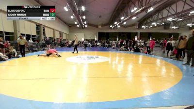 115 lbs Final - Elise Gilfoil, MGW Coral Cuties vs Xiomy Munoz, Lady Assassins