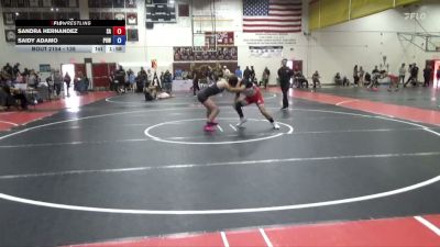 135 lbs Round 4 - Sandra Hernandez, Santa Ana vs Saidy Adamo, Project 8 Wrestling