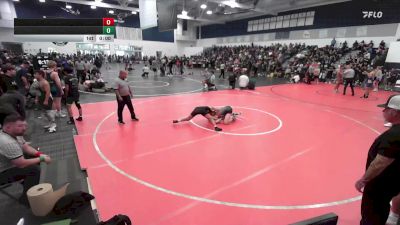 150 lbs Champ. Round 1 - Van Willison, South Hills High School vs Mitchell Hernandez, Mantanona Training Center