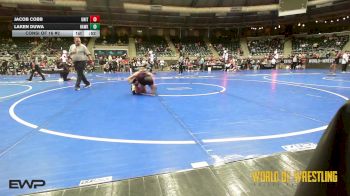 100 lbs Consi Of 16 #2 - Jacob Cobb, United Training Facility vs Laken Duwa, Hawkeye Wrestling Academy