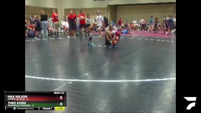 45 lbs Semis & Wb (16 Team) - Max Wilson, Patriot WC Blue vs Theo Kania, Panhandle Punishers