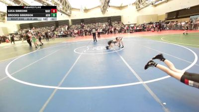 48-B lbs Consolation - Luca Simeone, Wantagh vs Brooks Giberson, All I See Is Gold Academy
