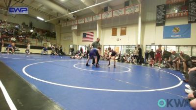 112 lbs Quarterfinal - Maverick Montgomery, Skiatook Youth Wrestling vs Westin Pollock, Owasso Takedown Club