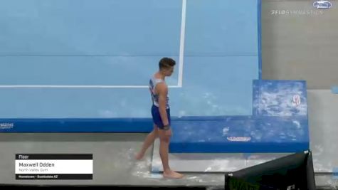 Maxwell Odden - Floor, North Valley Gym - 2021 US Championships
